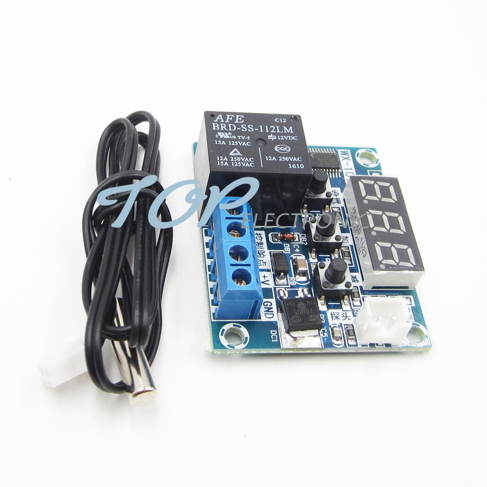 DC12V Intelligent Digital Led 40-120°C Thermostat Temperature Controller Sensor
