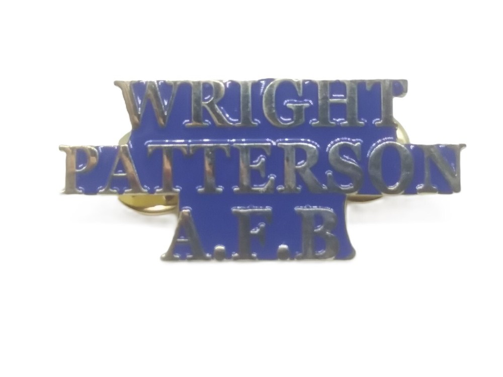 Wright-Patterson Air Force Base Lapel 1-inch Pin P15457