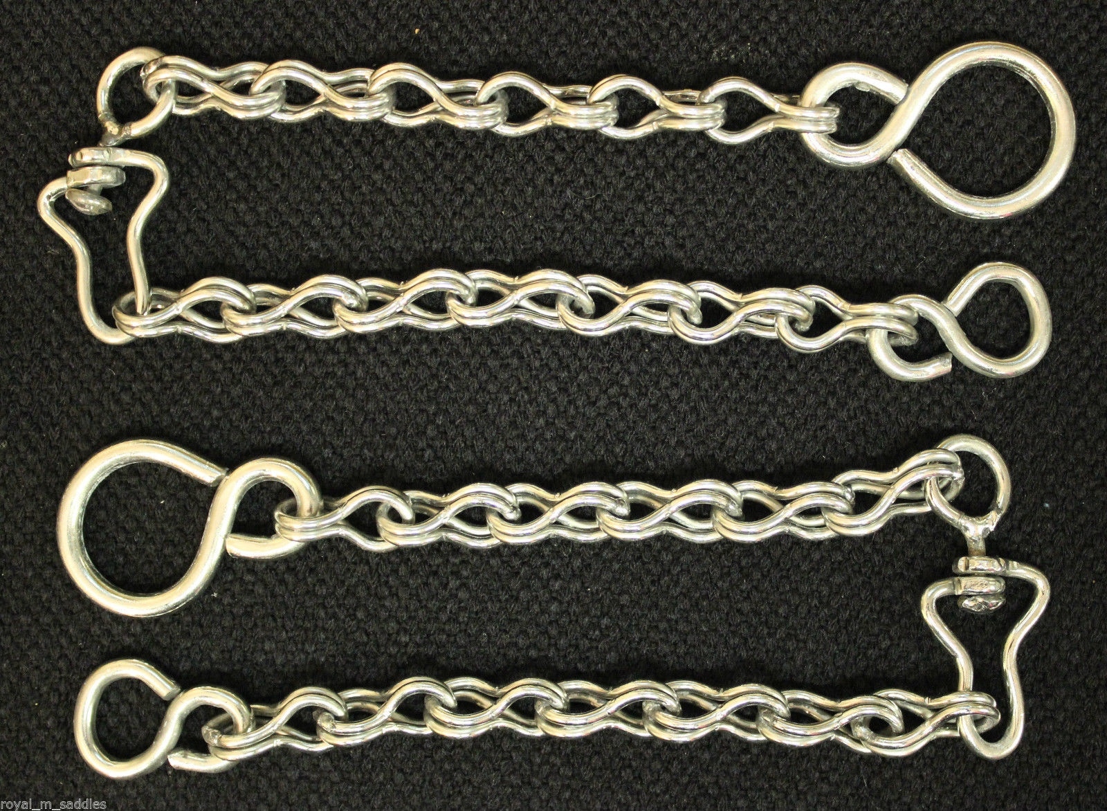CHARRO SADDLE HORSE BIT REIN CHAINS ACERO INOXIDABLE FRENO CADENA PARA RIENDAS