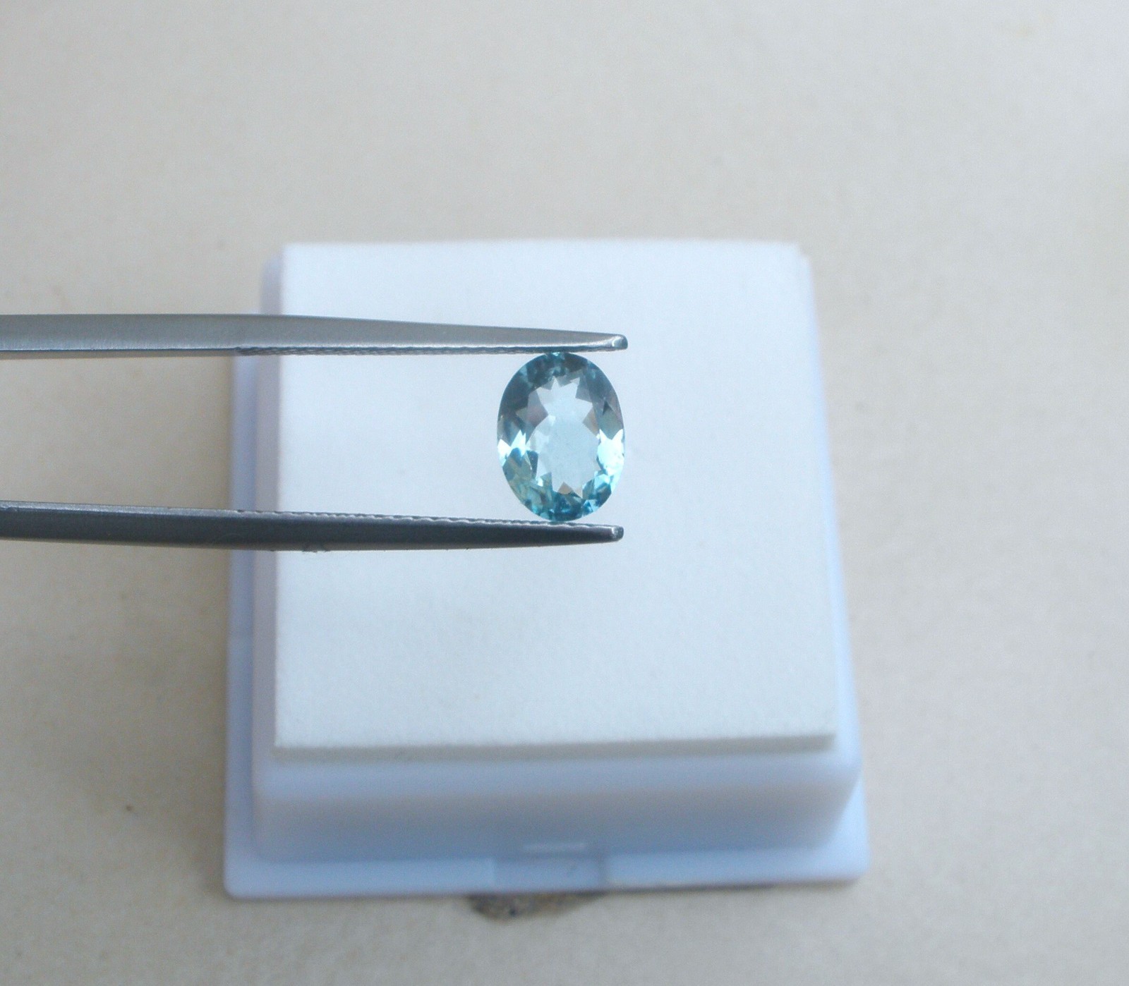 8x6mm Aquamarine Oval Loose Natural Gem