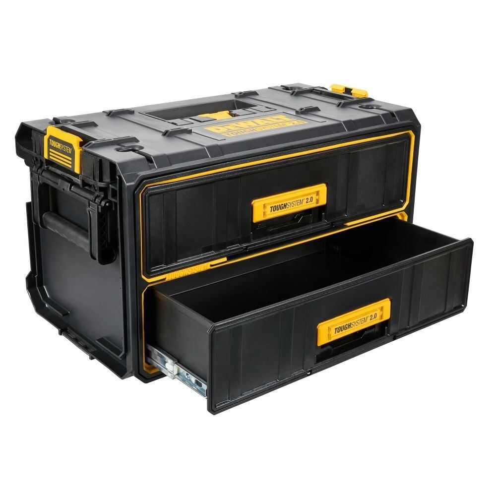 Dewalt ToughSystem 2.0 2 Drawers Tool Box - Multicolor (DWST08320)