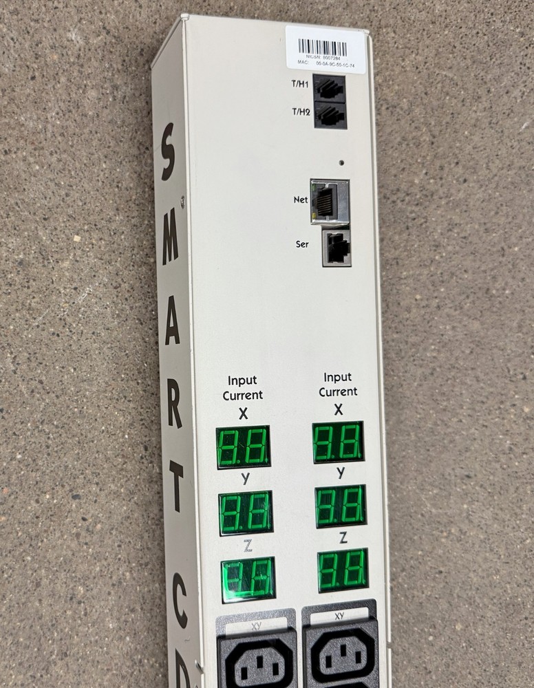 Server Technology Sentry Smart CDU Cabinet Distribution Unit CS-48VDY-L2130