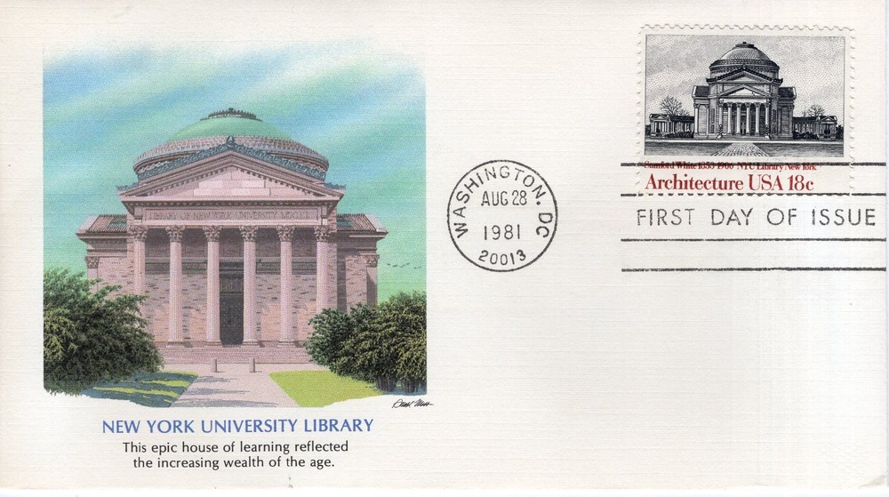 NEW YORK UNIVERSITY LIBRARY  -  1981  - FW783