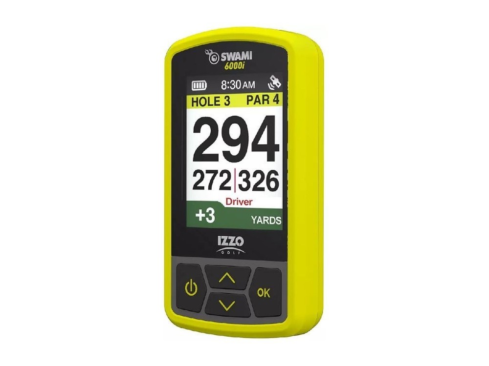 Izzo Swami 6000i Golf GPS – Yellow – Authentic