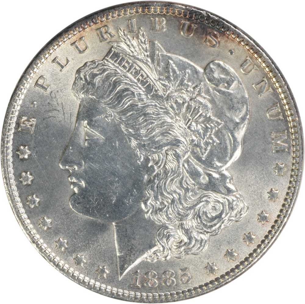 1885 Morgan Silver Dollar BU Uncertified #410