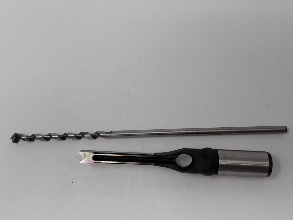 8mm Mortise Chisel Bit Set with Drill Bit