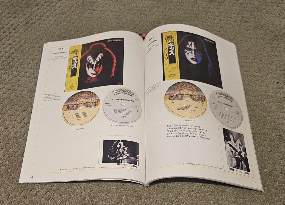 KISS MADE IN JAPAN COMPLETE VINYL REFERENCE GUIDE NEW SEALED