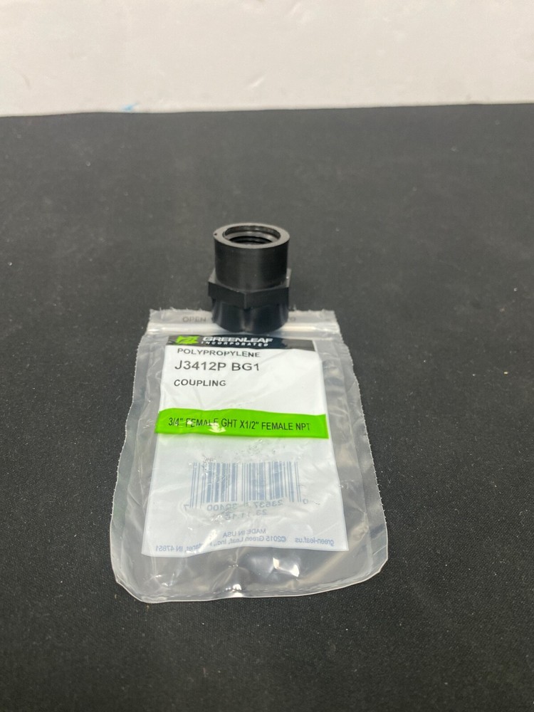 GREEN LEAF J3412P BG1 COUPLING POLYPROPYLENE