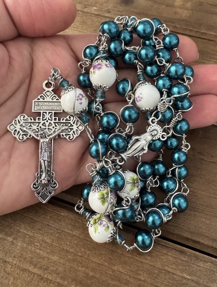 Unbreakable Rosary, Miraculous Catholic Rosary -Handmade