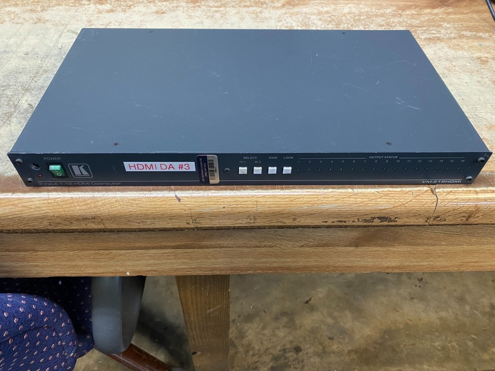 Kramer VM-216H  2x1:16 HDMI Switchable DA