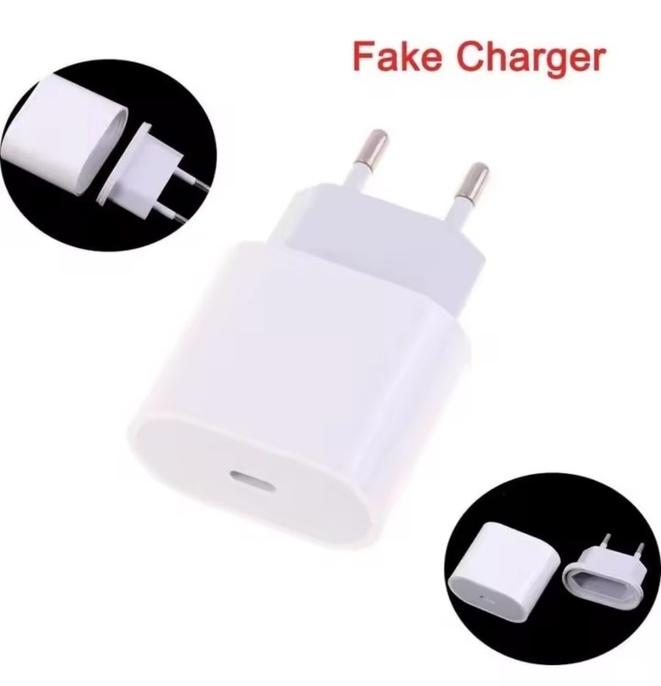 Hidden Compartment USB -C EU Plug Wall Power Adapter- Secret Diversion Safe