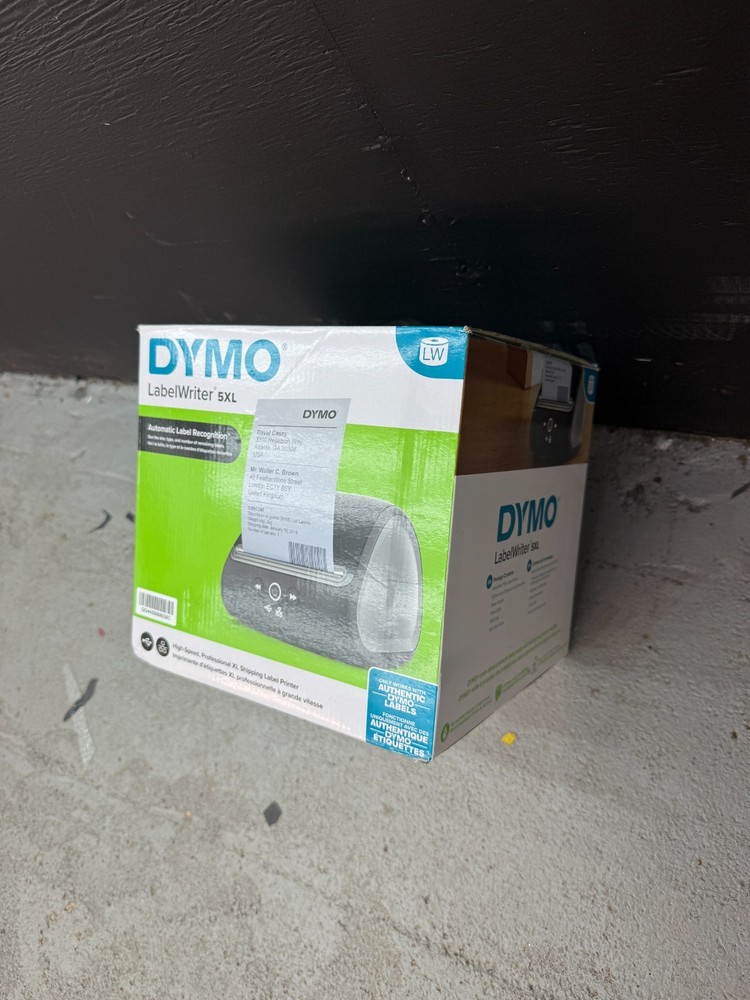 DYMO LabelWriter 5XL Label Printer Bundle Prints Extra-Wide Shipping Labels