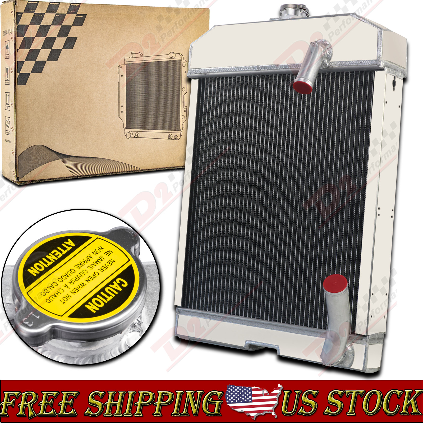 Radiator For Ford New Holland NAA Jubilee 500 600 700 501 800 900 C5NN8005