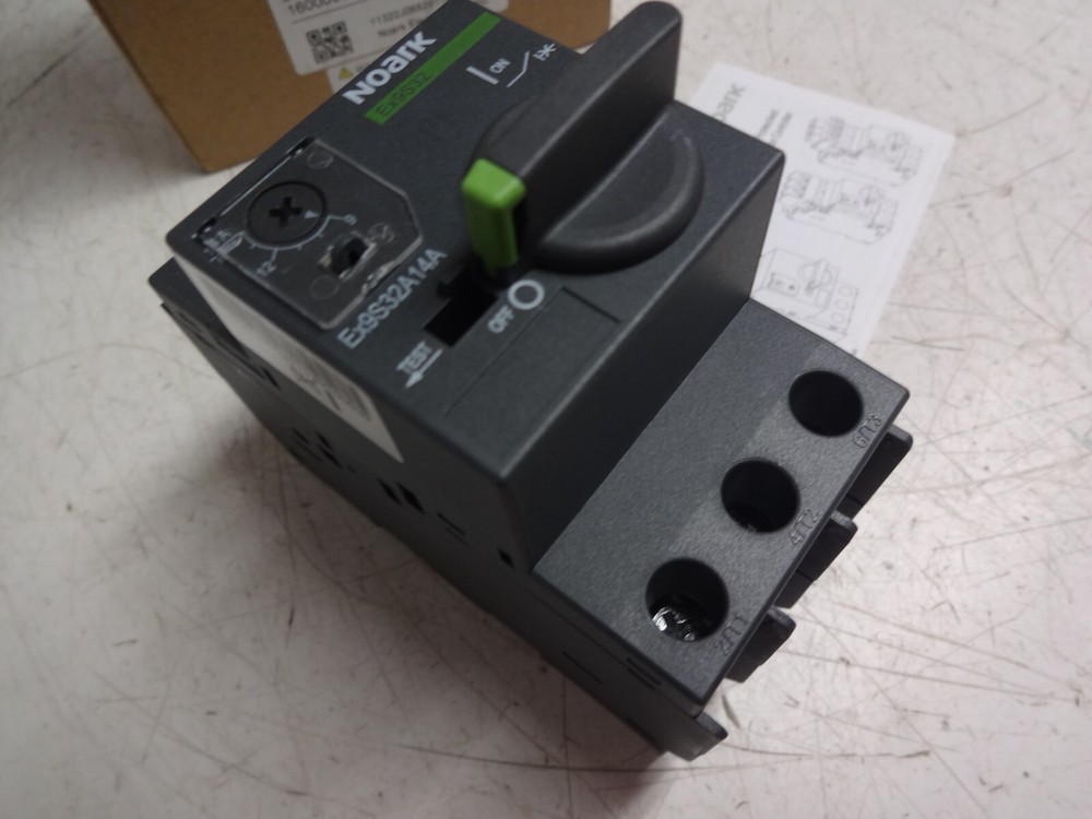 Noark Ex9s32a14a Manual Motor Starter 9-14amp