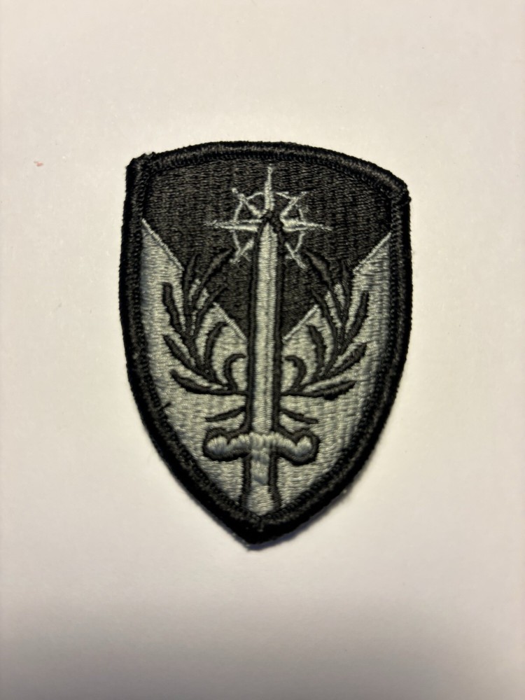 408th Support Brigade U.S. Army Shoulder Patch ACU With Hook & Loop Back