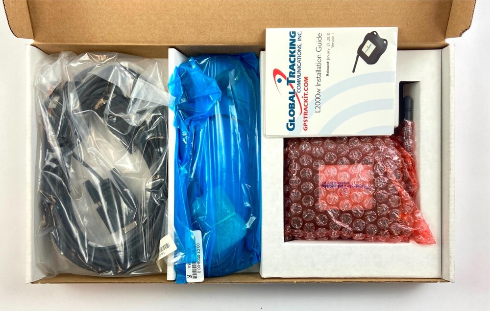 WebTech Wireless 5000G Global Tracking Locator GPS Fleet Management with Cables