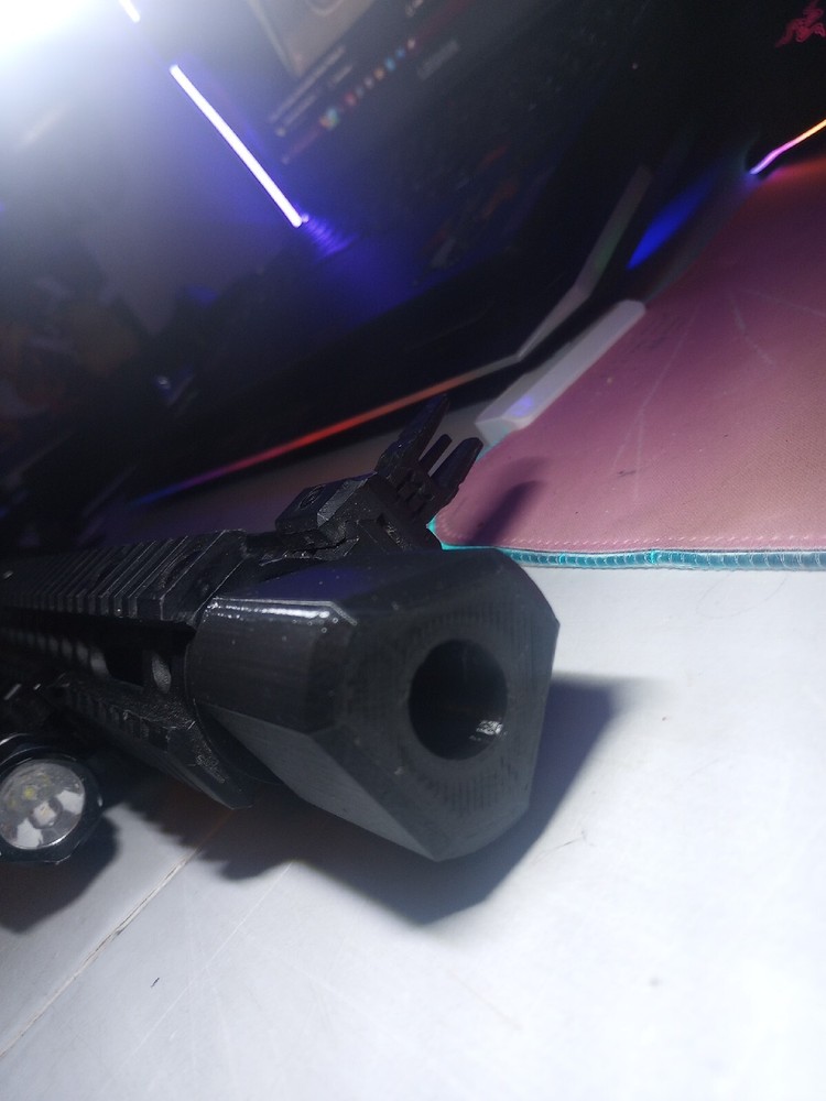 [3D Bro]Airsoft Mini TRI TEK REPLICA Muzzle Device
