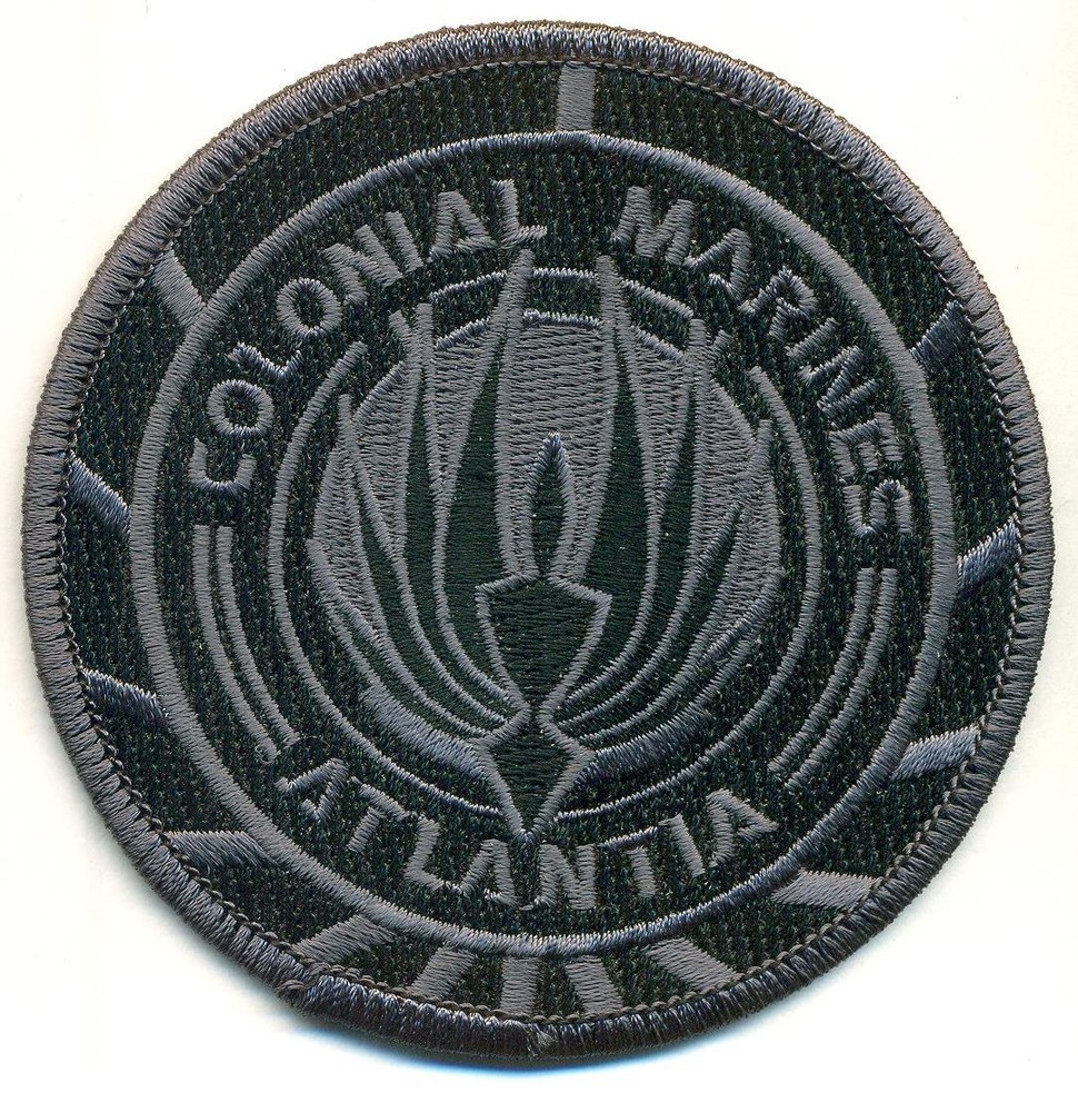 BSG Colonial Marines Atlantia Patch - BSG47