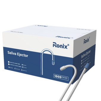 Saliva Ejector, 1000/Case, White Tip, White Tube