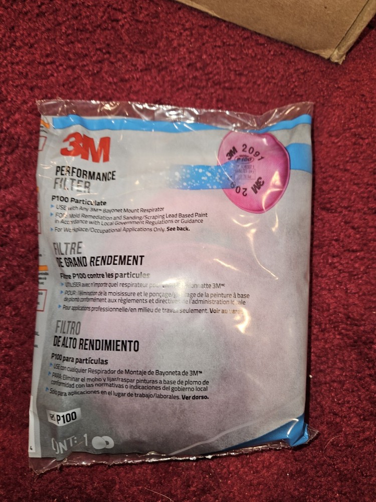 3M™ Particulate Performance Filter 2091/07000(AAD), P100