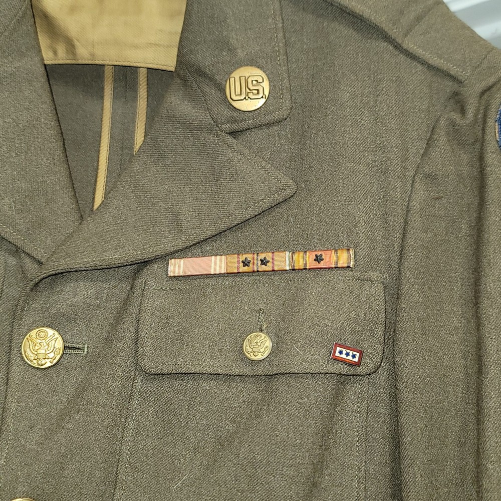 VINTAGE WW2 US ARMY JACKET 37L