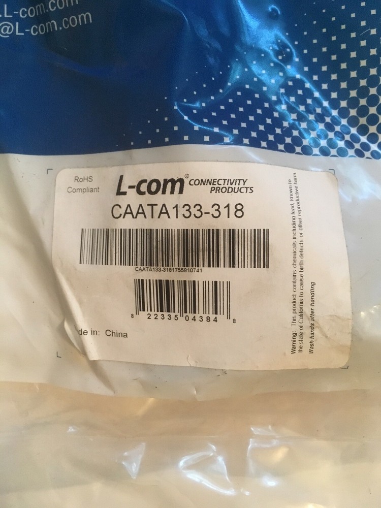 L-Com CAATA 133-318 Wiring Harness Connector(D60)