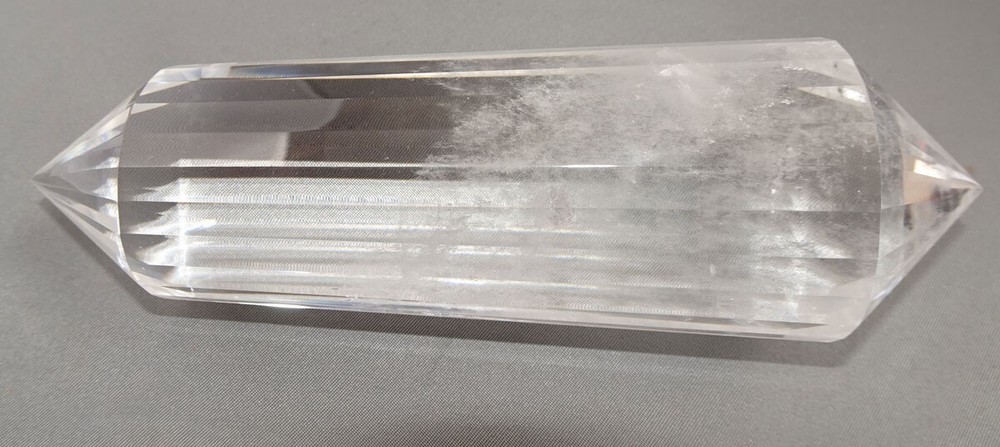 Clear Quartz Vogel 24-sided Large Crystal - v2001