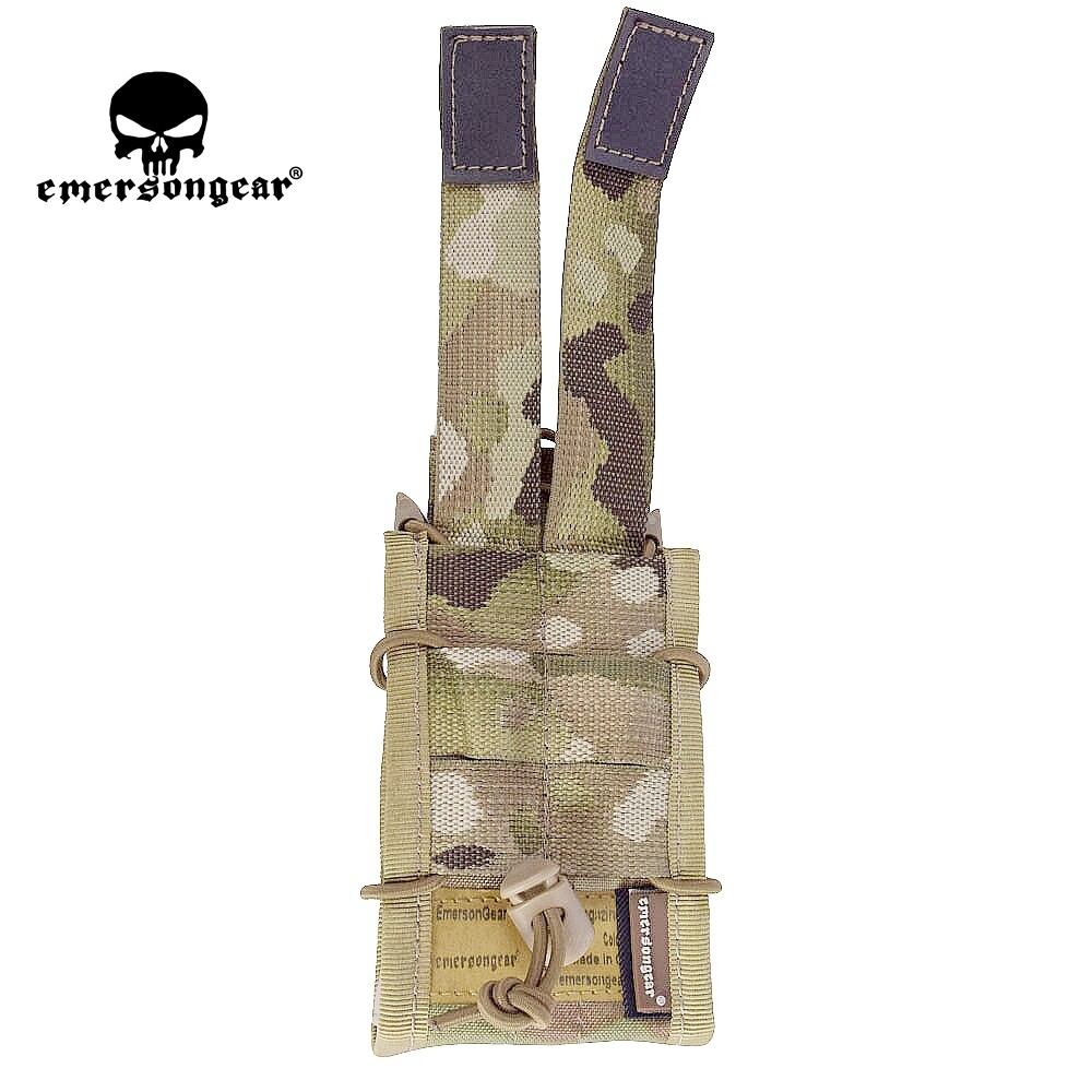 Emerson Tactical Single Stack Modular Molle 5.56 Mag Magazine Pouch Open Top Bag