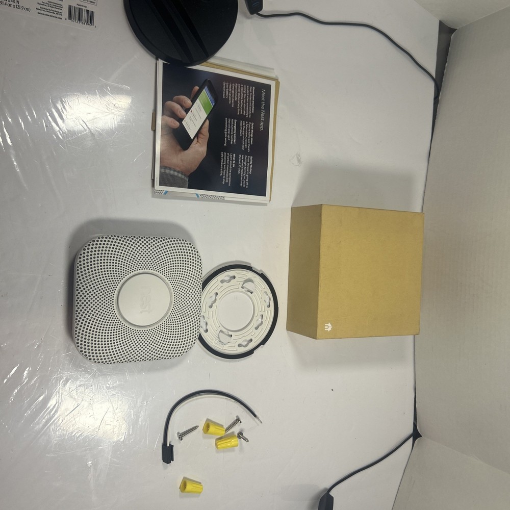 Google Nest Protect Wired - Smart Smoke & CO Detector - Exp Jun 28 2026