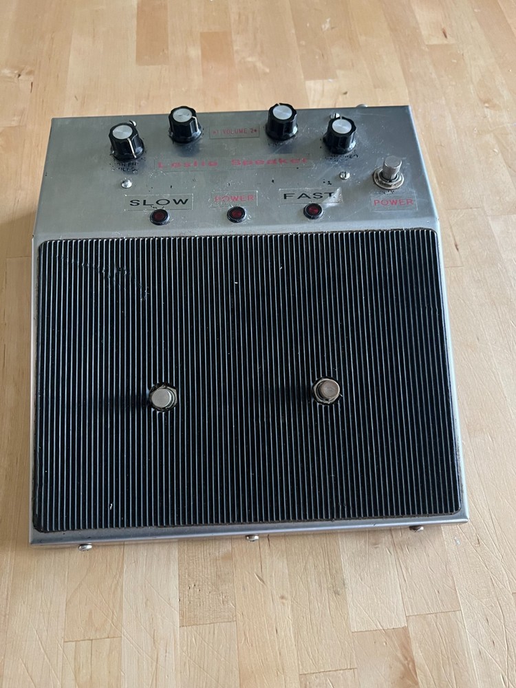 Vintage Leslie Speaker Pedal/ Untested
