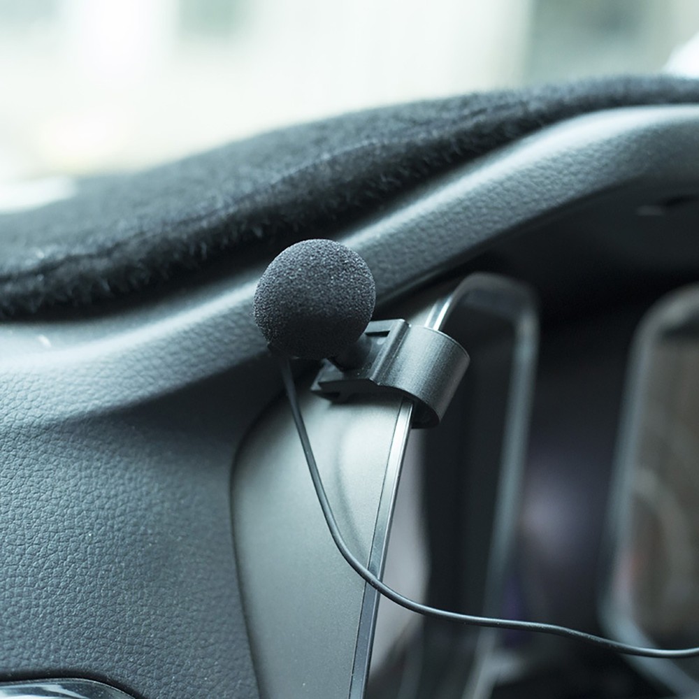 1PC 3.5mm External Microphone For Car Radio Stereo Phone Call Audio mic Clear