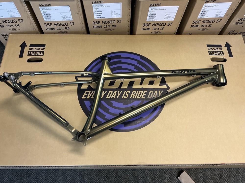 New Kona Honzo ST frame.  Multiple Sizes Available.