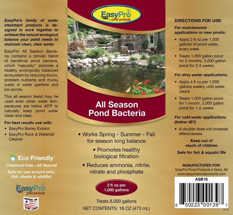 EasyPro All-In-One Pond Package