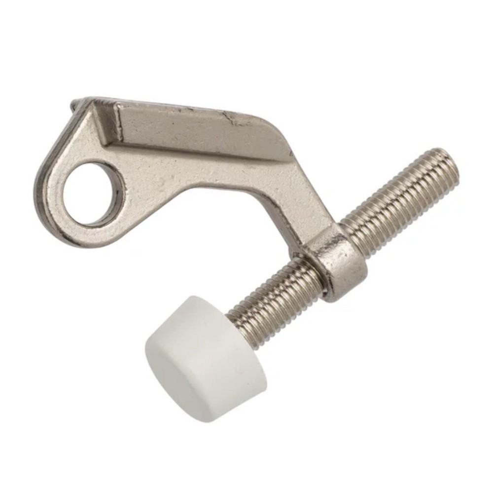 5 Pack Polished Chrome Heavy Duty Hinge Pin Adjustable Door Stop