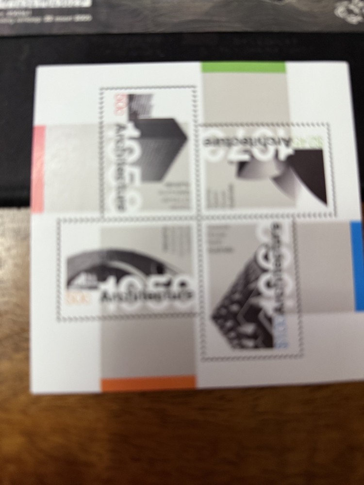 Netherlands postage stamps 4 mini sheets issued around 2005