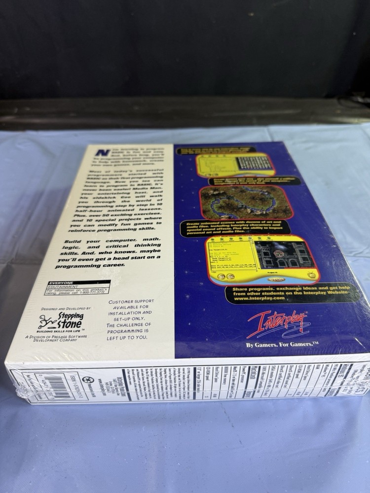 Interplay’s Learn to Program Basic Edition Vintage Windows New Sealed 1998