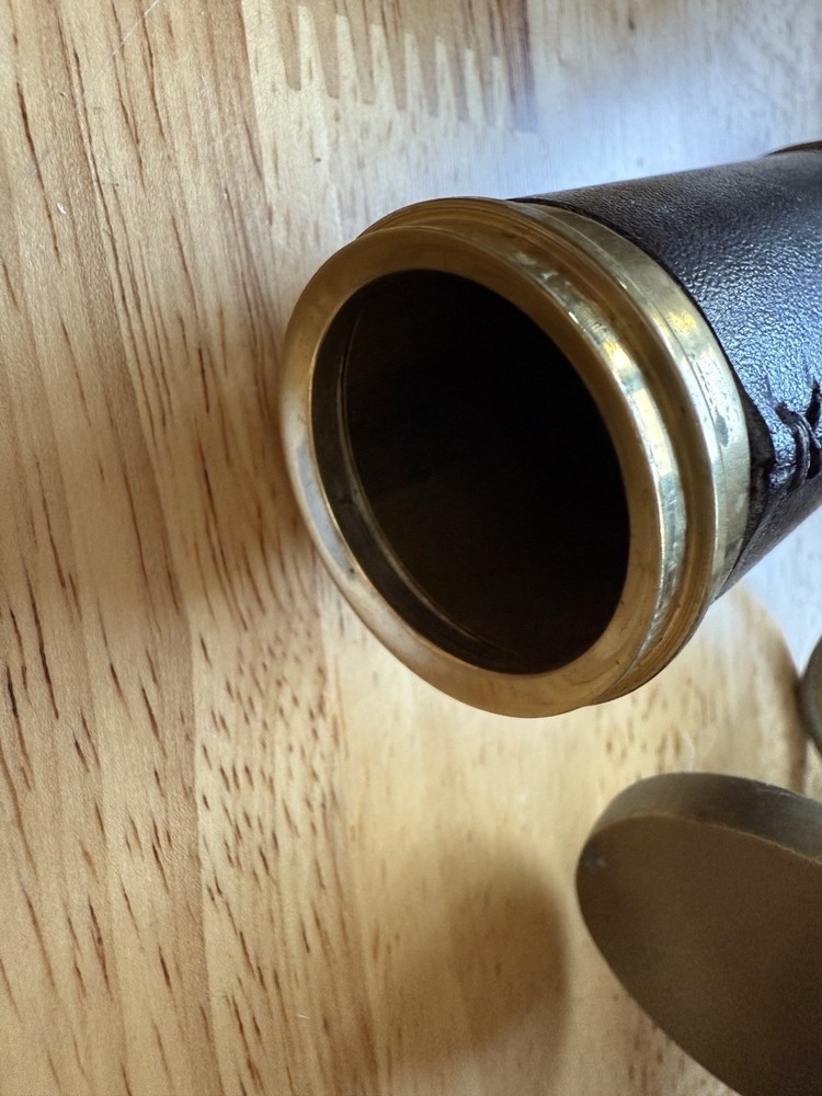 Three-piece nautical brass Sexton Compass scope set