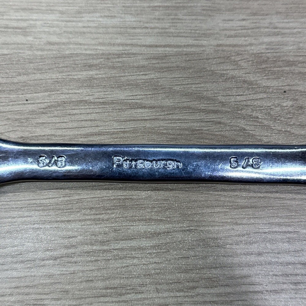 Pittsburgh 5/8” Combination Wrench SAE Chrome Vanadium