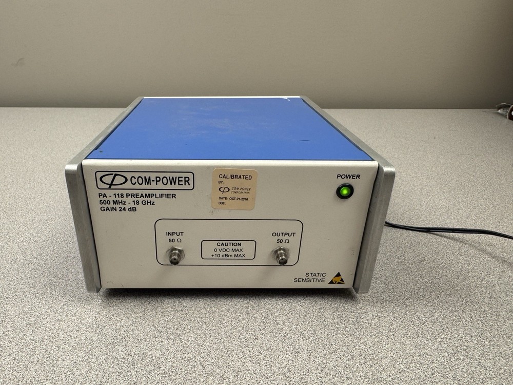 Com-power Pa-118 Preamplifier 18ghz