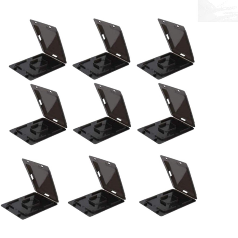 Durable Black Beehive Covers (9 Pcs) - Easy-to-Remove for Efficient Beekeeping