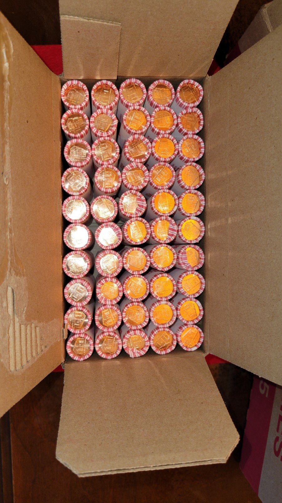 2009 Uncirculated LP-1 Early Childhood Lincoln Cent 5 BU ROLLS From Bank Box P/D