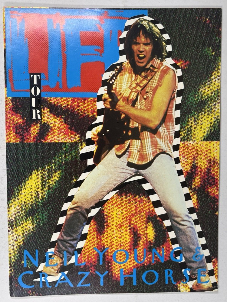 Neil Young & Crazy Horse Programme Original North American Tour Circa. 1987