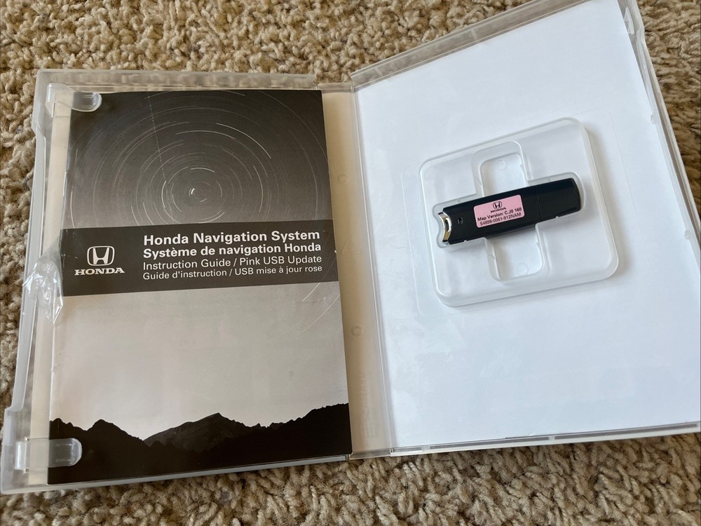 Honda Navigation System 2020 Pink USB Update