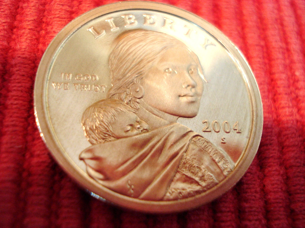 2004 S Sacagawea Native American Gem Proof Dollar