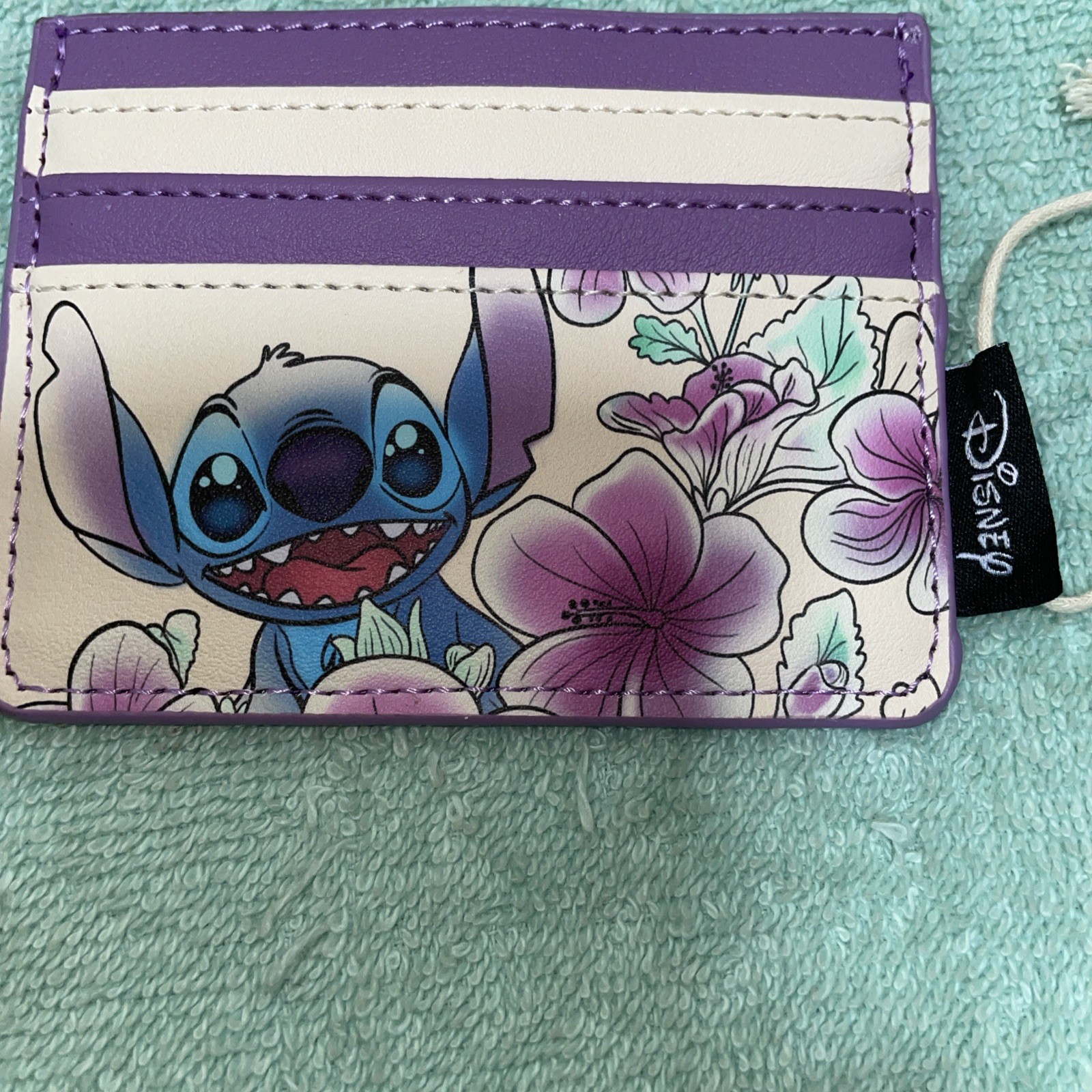 Loungefly Disney Lilo & Stitch Floral Small Cardholder New With Tags