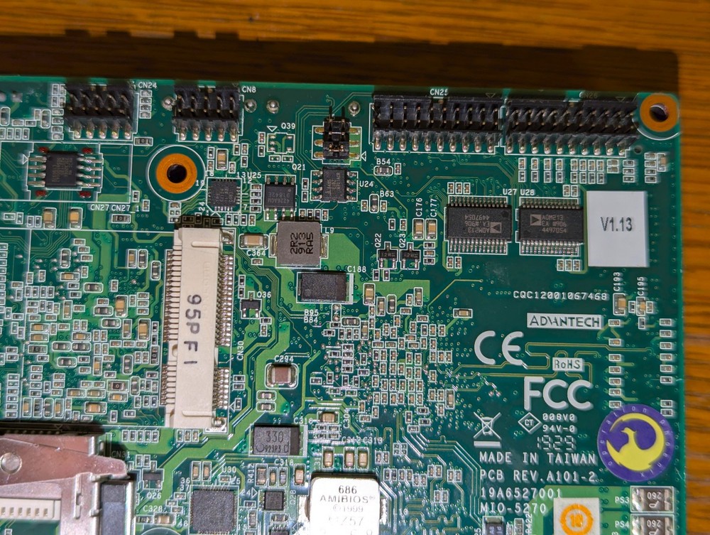 Advantech MIO-5270 AMD G- Series 3.5" MI/O-Compact SBC; untested