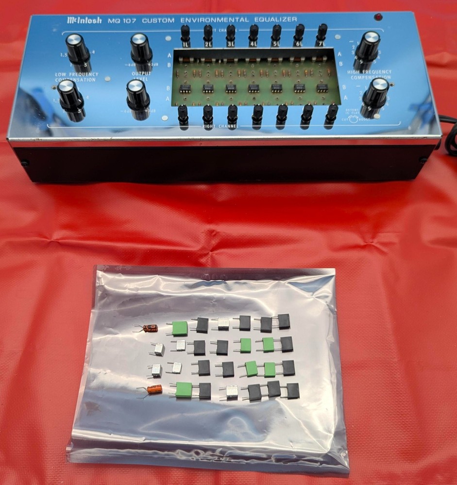 McIntosh MQ107 Environmental Equalizer - XR/XRT Speaker EQ -From Complete System