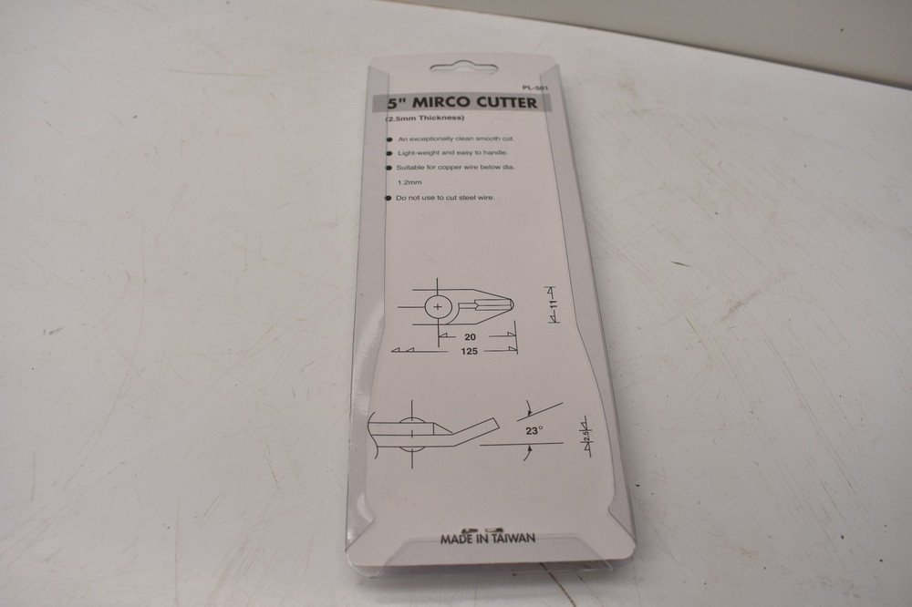 Duratool 5" Micro Cutter PL-501