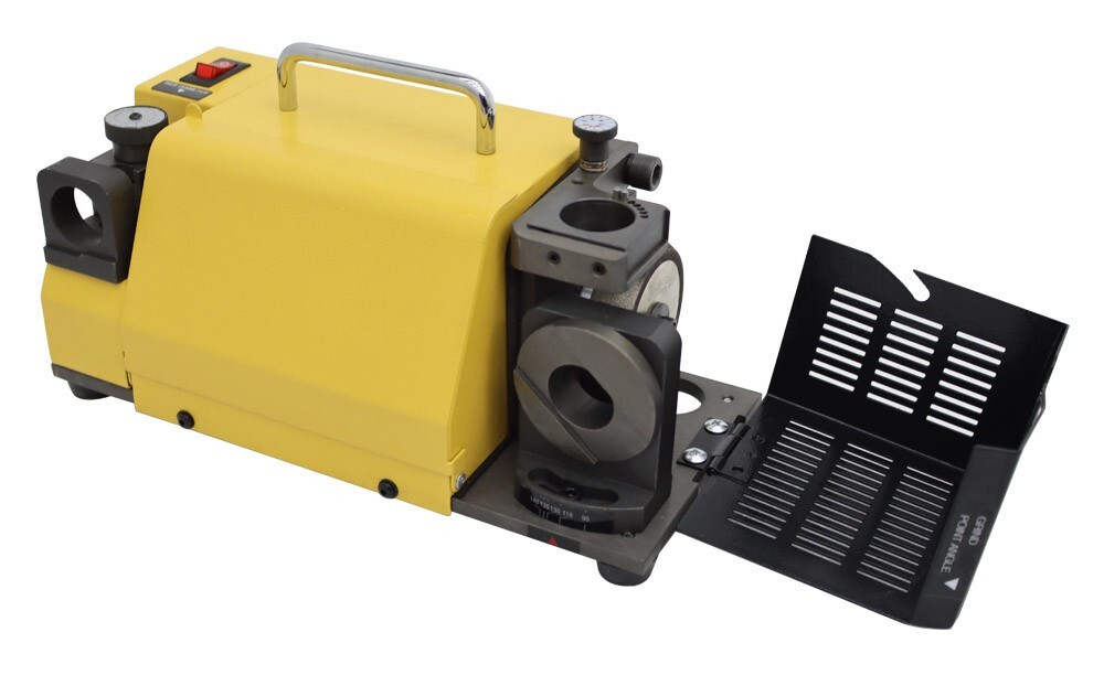 MR-20G Drill Bits Sharpener 3-20mm End Mill Sharpener w/ 18 Collets Bit Grinder