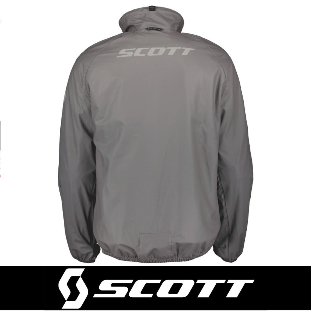 Scott Ergonomic Pro DP Rain Waterproof Jacket Grey Size Medium